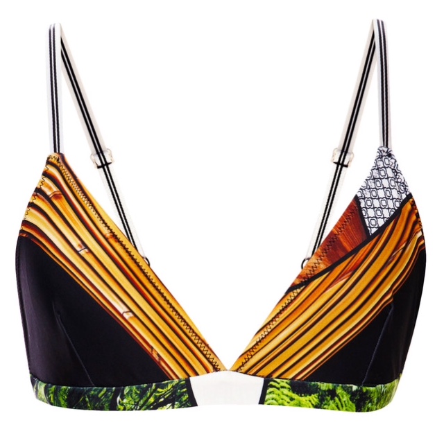 Clover Canyon Cuban Amazon Triangle Bathing Suit Top $90