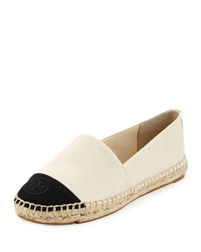 Tory Burch Canvas Colorblock Espadrille Flats $135